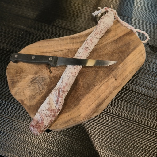 [Fuet Nature] Fuet plat nature +-150g [3,30€/unité] Carton de 30 unités